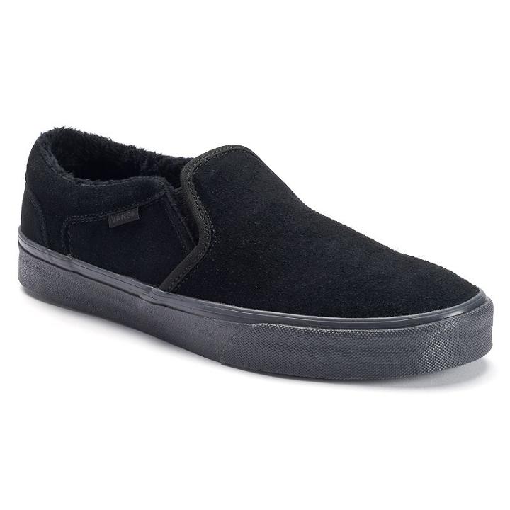 Vans Asher Men's Skate Shoes, Size: Medium (10), Black