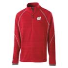 Men's Wisconsin Badgers Deviate Pullover, Size: Xxl, Med Red