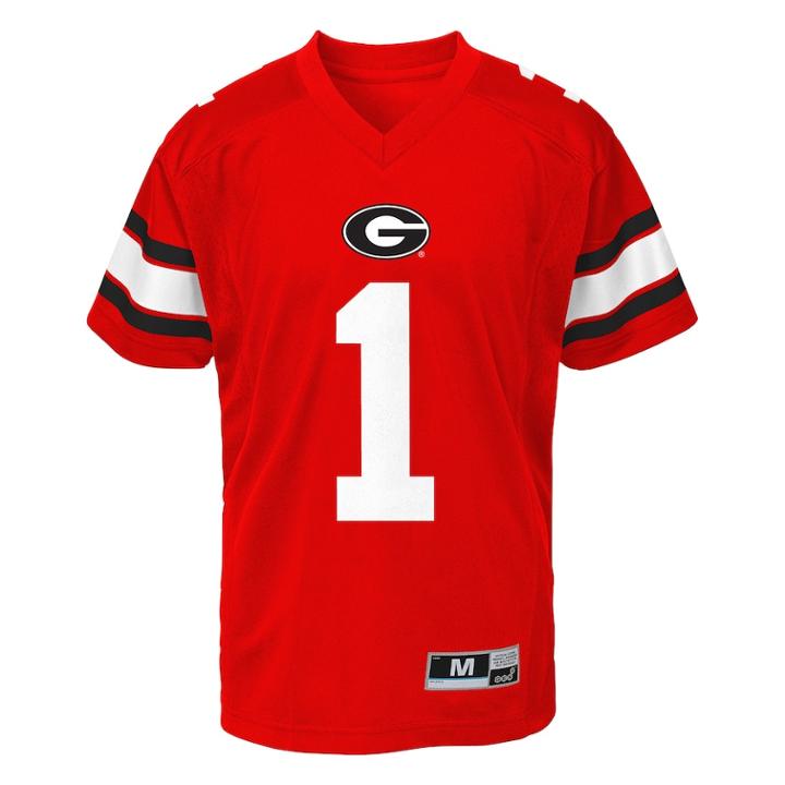 Boys 8-20 Georgia Bulldogs Team Replica Jersey, Size: Xl 18-20, Red