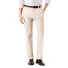 Men's Dockers&reg; Stretch Easy Khaki D2 Straight-fit Flat-front Pants, Size: 38x30, Lt Beige