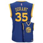 Men's Adidas Golden State Warriors Kevin Durant Nba Replica Jersey, Size: Medium, Blue