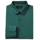 Men's Apt. 9&reg; Extra-slim Solid Stretch Dress Shirt, Size: 16-32/33, Turquoise/blue (turq/aqua)