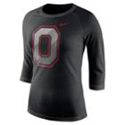 Women's Nike Ohio State Buckeyes Champ Drive Tee, Size: Large, Black