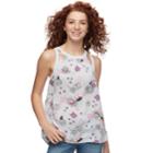 Juniors' Candie's&reg; Halter Cutout Top, Teens, Size: Medium, Light Blue
