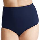 Plus Size Mazu Swim Ultra High-waisted Brief Bottoms, Women's, Size: 22 W, Blue (navy)