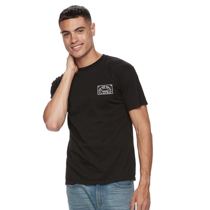 Men's Vans Applicator Tee, Size: Xxl, Black