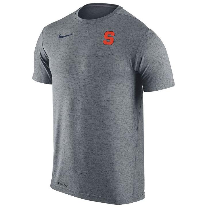 Men's Nike Syracuse Orange Dri-fit Touch Tee, Size: Large, Grey