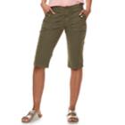 Petite Sonoma Goods For Life&trade; Poplin Skimmer Capris, Women's, Size: 2 Petite, Green