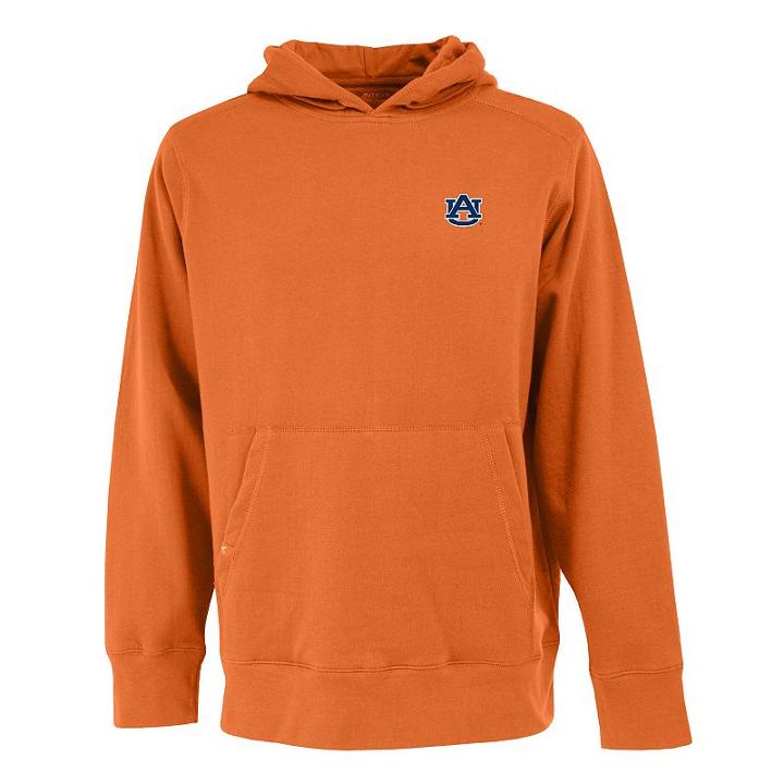 Men's Auburn Tigers Signature Fleece Hoodie, Size: Xl, Orange