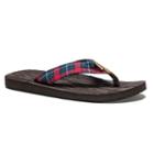 Muk Luks Asher Men's Flip-flops, Size: 12, Brown