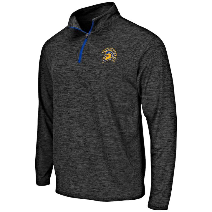 Men's San Jose State Spartans Action Pass Pullover, Size: Large, Grey