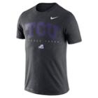 Men's Nike Tcu Horned Frogs Facility Tee, Size: Xl, Char