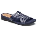 Chaps Penelopi Women's Sandals, Size: 8 B, Blue (navy)