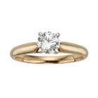 Round-cut Igl Certified Diamond Solitaire Engagement Ring In 14k Gold (3/4 Ct. T.w.), Women's, Size: 7.50, White