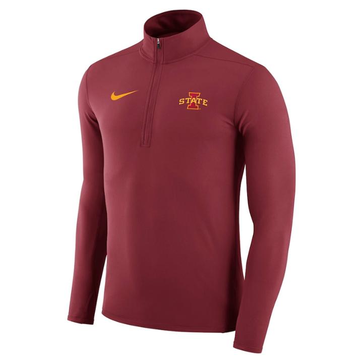 Men's Nike Iowa State Cyclones Dri-fit Element Pullover, Size: Large, Red