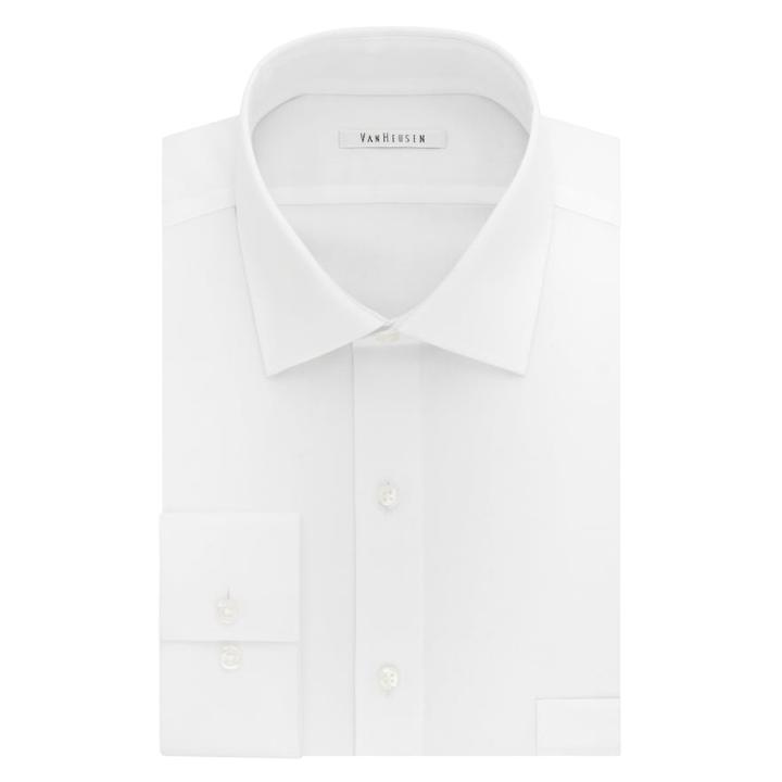 Big & Tall Van Heusen Flex-collar Dress Shirt, Men's, Size: 16.5 36/7t, White