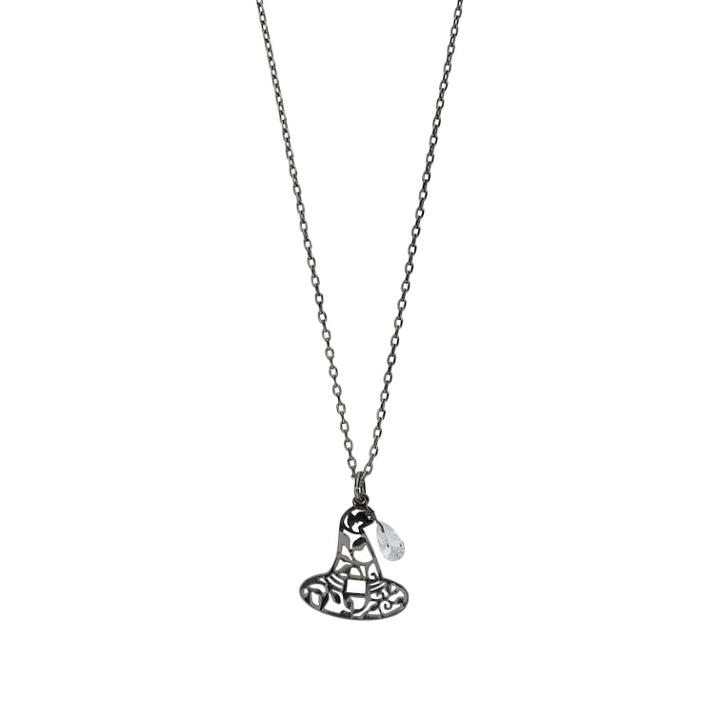 Lc Lauren Conrad Filigree Witch Hat Pendant, Women's, Black
