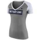 Women's Nike Penn State Nittany Lions Football Top, Size: Xxl, Dark Grey