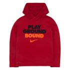 Boys 4-7 Nike Pullover Hoodie, Size: 7, Brt Red