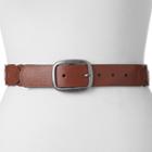 Sonoma Goods For Life&trade; Women's Circle Braided Belt, Size: Small, Med Brown