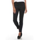 Women's Croft & Barrow&reg; Pull-on Skinny Jeans, Size: 8, Brt Blue