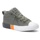 Boy's Converse Chuck Taylor All Star Street Mid Shoes, Size: 13, Grey