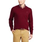 Men's Chaps Classic-fit V-neck Sweater, Size: Xl, Red