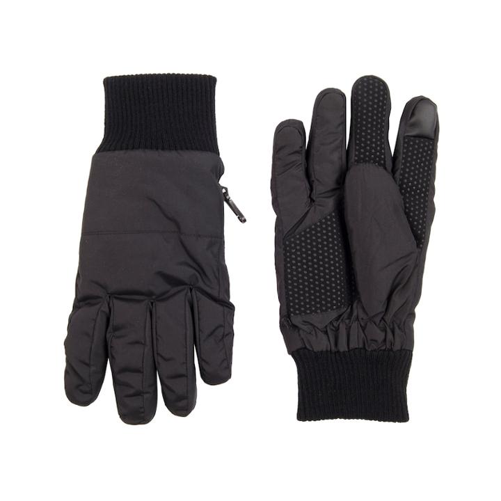 Men's Dockers&reg; Intelitouch Touchscreen Knit Cuff Gloves, Size: Xl, Black