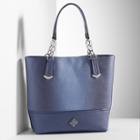 Simply Vera Vera Wang Catherine Tote, Women's, Blue (navy)