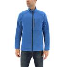 Men's Adidas Reachout Performance Fleece Jacket, Size: Large, Med Blue