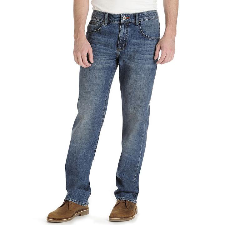 Men's Lee Modern Series Active Comfort Straight-leg Jeans, Size: 31x30, Med Blue