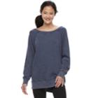 Juniors' So&reg; Oversized Sweatshirt, Teens, Size: Xl, Dark Blue