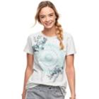 Women's Sonoma Goods For Life&trade; Graphic Crewneck Tee, Size: Large, Grey