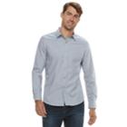 Men's Apt. 9&reg; No-iron Stretch Button-down Shirt, Size: Small, Med Grey