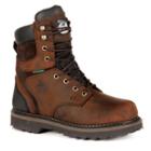 Georgia Boot Brookville Men's 8-in. Waterproof Work Boots, Size: Medium (8), Dark Brown