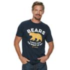 Men's Columbia Bears Outdoor Graphic Tee, Size: Large, Dark Blue
