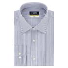 Men's Chaps Slim-fit Stretch Collar Dress Shirt, Size: 15-32/33, Blue (navy)