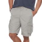 Men's Sonoma Goods For Life&trade; Modern-fit Lightweight Twill Cargo Shorts, Size: 30, Med Grey