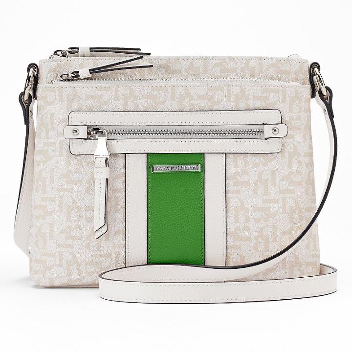 Dana Buchman Gracie Crossbody Bag, Women's, Med Green