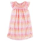 Girls 4-12 Oshkosh B'gosh&reg; Geometric Smocked Dress, Girl's, Size: 6, Ovrfl Oth