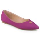 Journee Collection Hildy Women's Pointed Toe, Girl's, Size: 10, Purple
