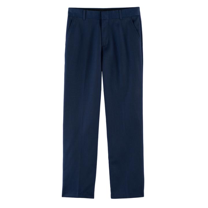Boys 8-20 Chaps Fine Tick Dress Pants, Size: 16, Dark Blue