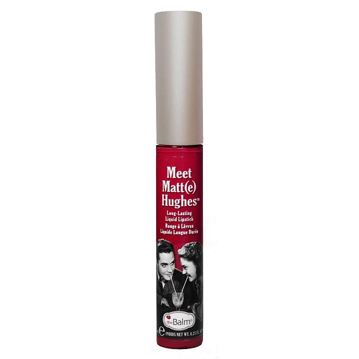 Thebalm Meet Matt(e) Hughes Long-lasting Matte Liquid Lipstick, Red