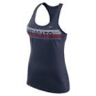Women's Nike Arizona Wildcats Dri-fit Touch Tank Top, Size: Xxl, Blue (navy), Comfort Wear