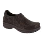 Easy Works By Easy Street Bind Women's Work Shoes, Size: Medium (5), Med Brown