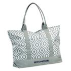Logo Brand Denver Broncos Ikat Tote, Women's, Grey