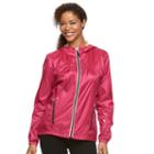 Women's Halifax Hooded Packable Jacket, Size: Medium, Pink