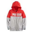 Boys 8-20 Puma Colorblock Hoodie, Size: Large, Grey Other