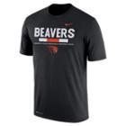 Men's Nike Oregon State Beavers Legend Staff Dri-fit Tee, Size: Medium, Black, Comfort Wear