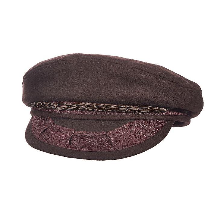 Aegean Wool-blend Fisherman's Cap - Men, Size: 8, Brown